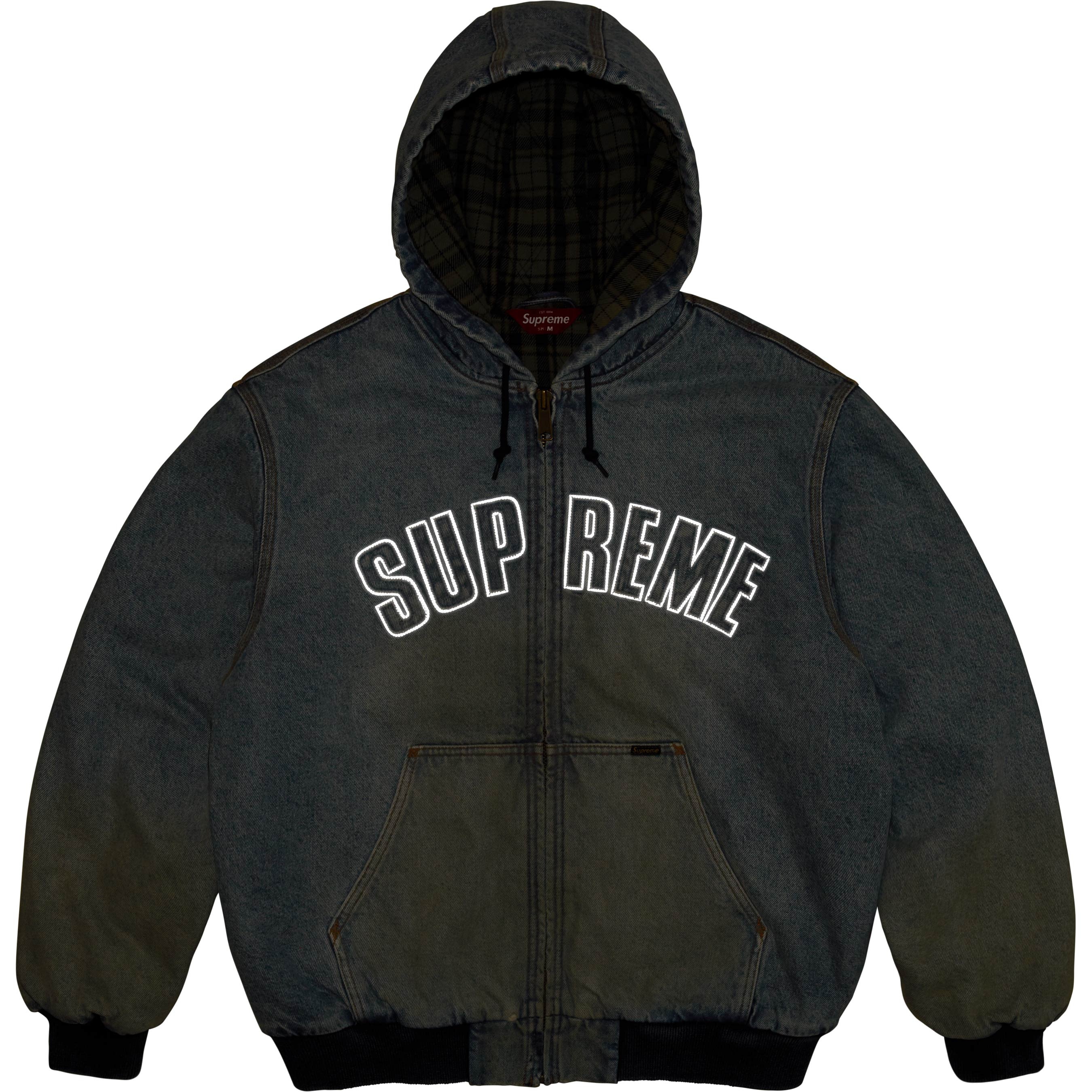 Reflective Arc Hooded Work Jacket view 9